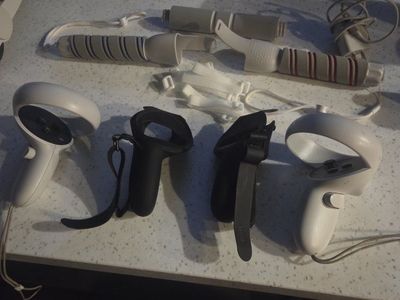 Meta Quest 2 VR Headset Bundle with Controllers & Accessories