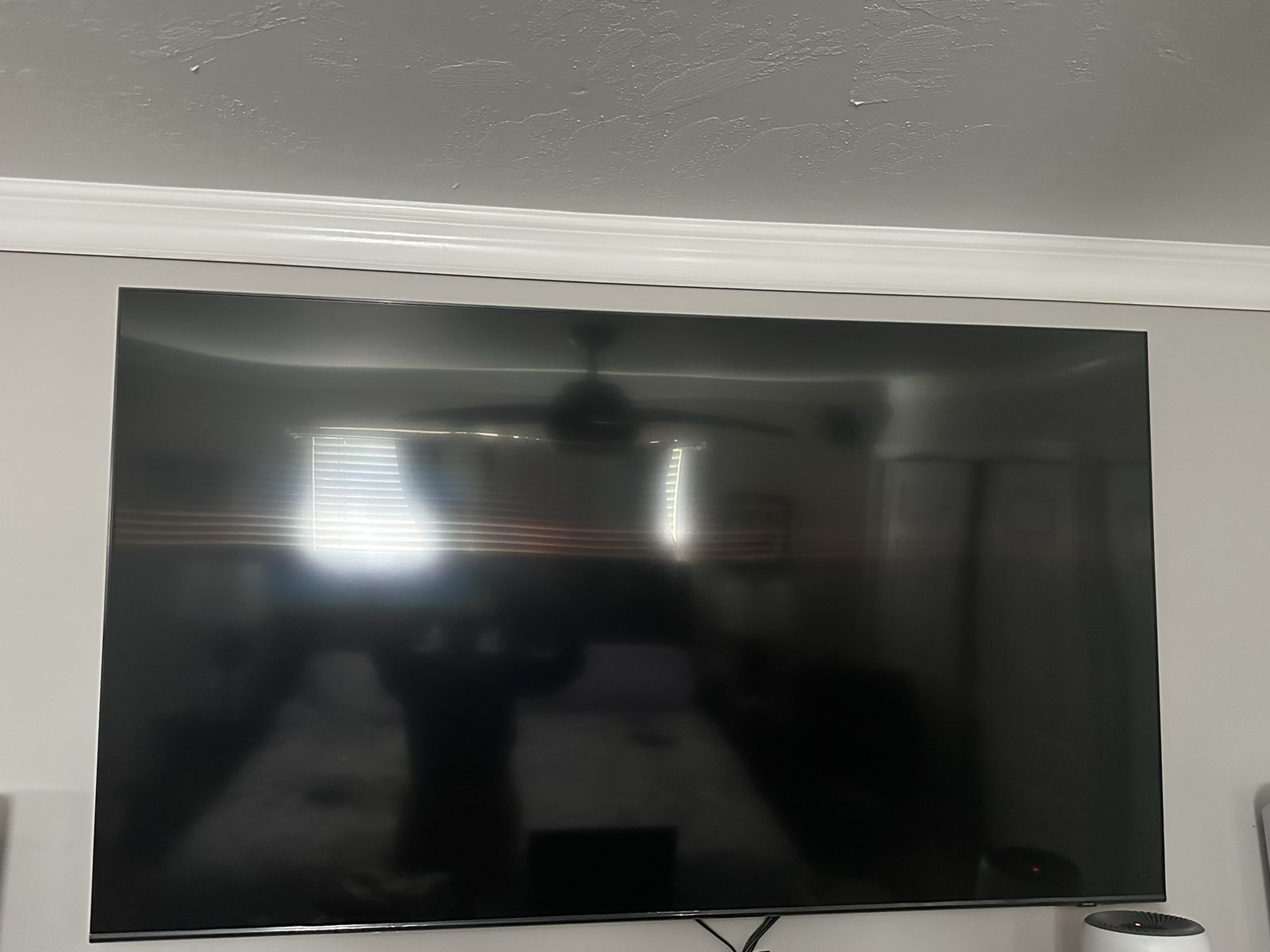 Samsung 65” QLED TV less than 10 months old