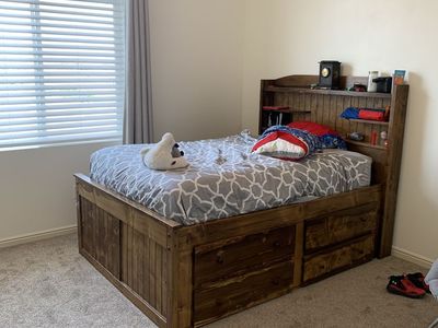 Full Size Captain’s bed frame