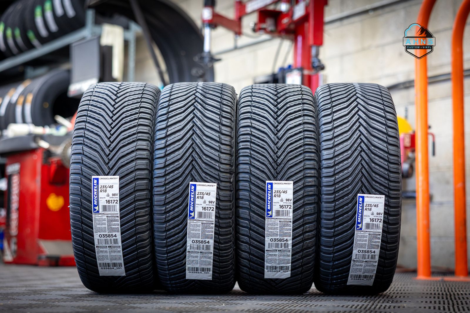 235 55 18 Michelin Cross Climate 2 | Install Today | 235/55r18 All Season | Toyota | Tesla | Subaru | Mitsubishi | Honda