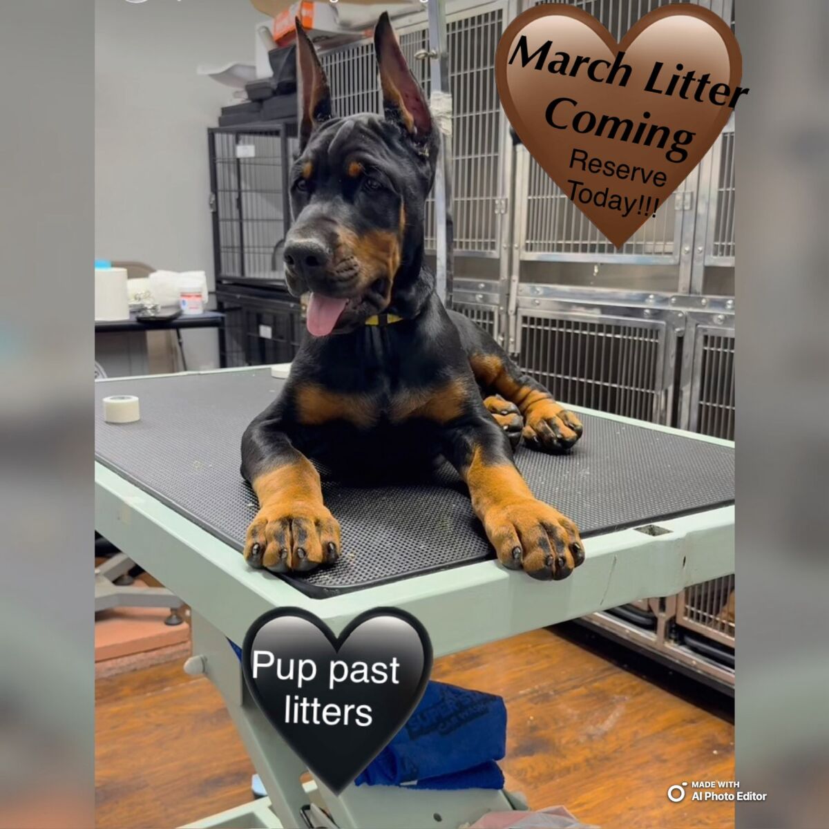 AKC Doberman Puppies European