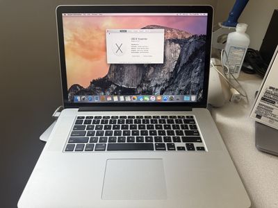 Apple MacBook Pro 2015 15in i7 16GB 1TB HD