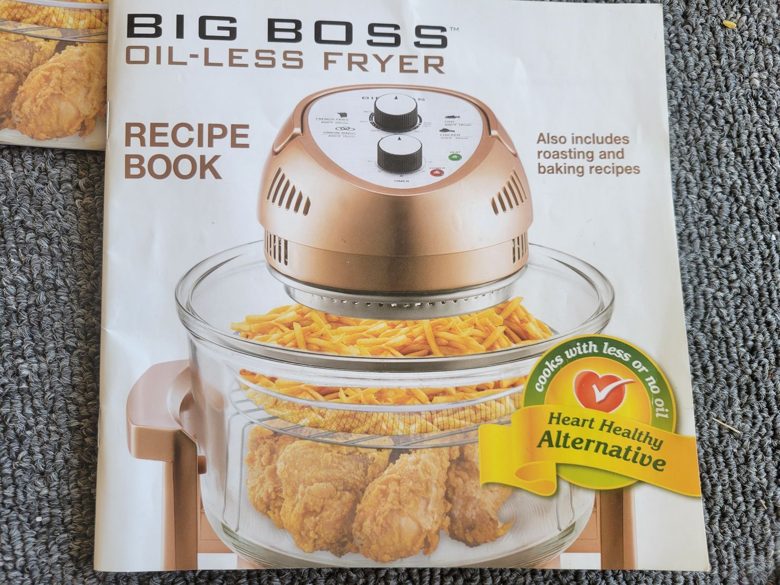 Big Boss Glass Bowl Convection Oven / Air Fryer
