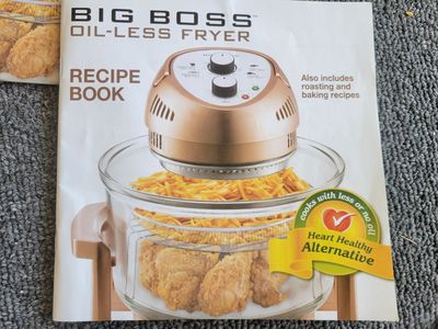 Big Boss Glass Bowl Convection Oven / Air Fryer