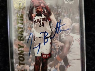 Tony Battie rookie Autograph