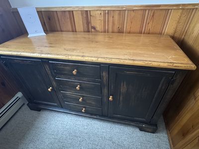 Rustic Farmhouse Dresser / Buffet / Sideboard