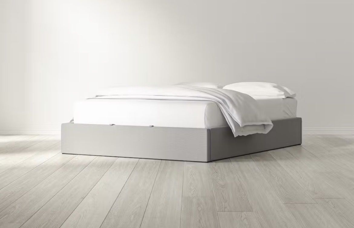 California King Bed Set, Saatva Bed Frame + Nectar Memory Foam Mattress w/  NectarCool Technology- Delivery Available
