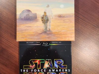 Star Wars The Complete Saga (Episodes I-VI) Blu-ray/DVD & The Force Awakens Blu-ray/DVD/Digital HD