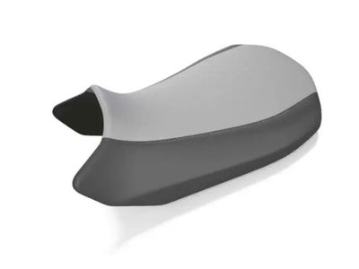 BMW Motorrad Heated Comfort Standard Rider Seat Black/Gray for R 1300 GS