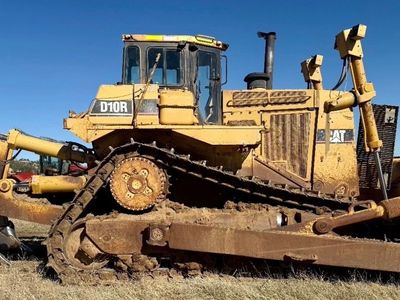 Caterpillar D10R Dozer Rippers A/C 8k engine Hrs Good Components 75% U/C VGC Work ready