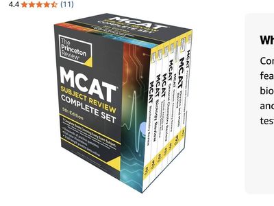 MCAT subject review complete box set