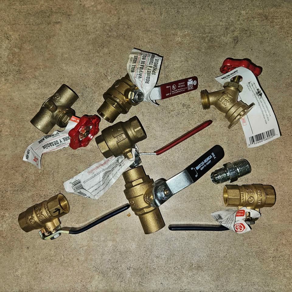 Plumbing Supplies ($10 a piece or best offer)