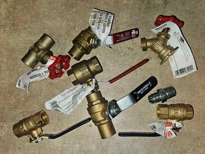 Plumbing Supplies ($10 a piece or best offer)