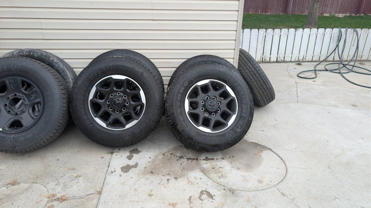 2025 Ram 2500-3500 takeoffs with tpms