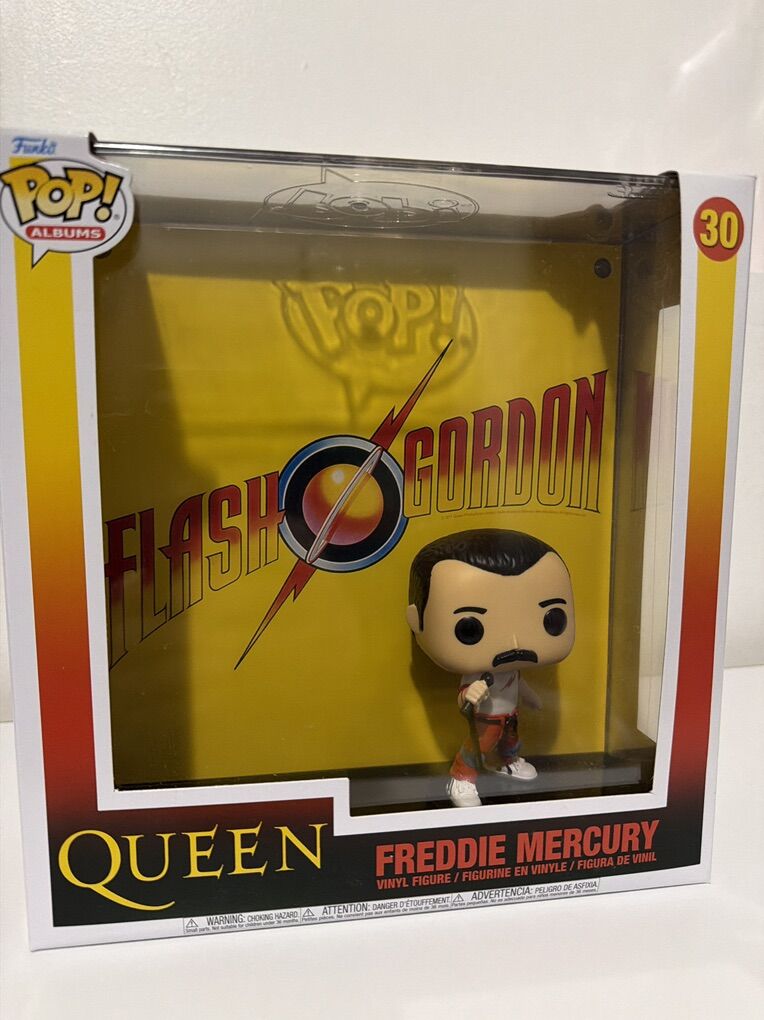 Freddie Mercury #30 Funko Pop! Album Cover w/ Case