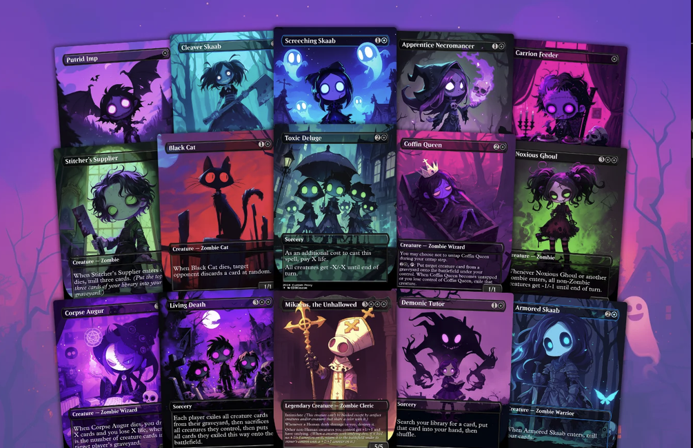 Fun Whimsical Magic the Gathering Proxy Commander Decks