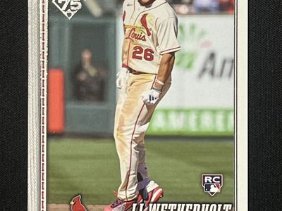 JJ Wetherholt Image Variation 2024 Topps Series 2 #698 Rookie Card St. Louis Cardinals Second Baseman