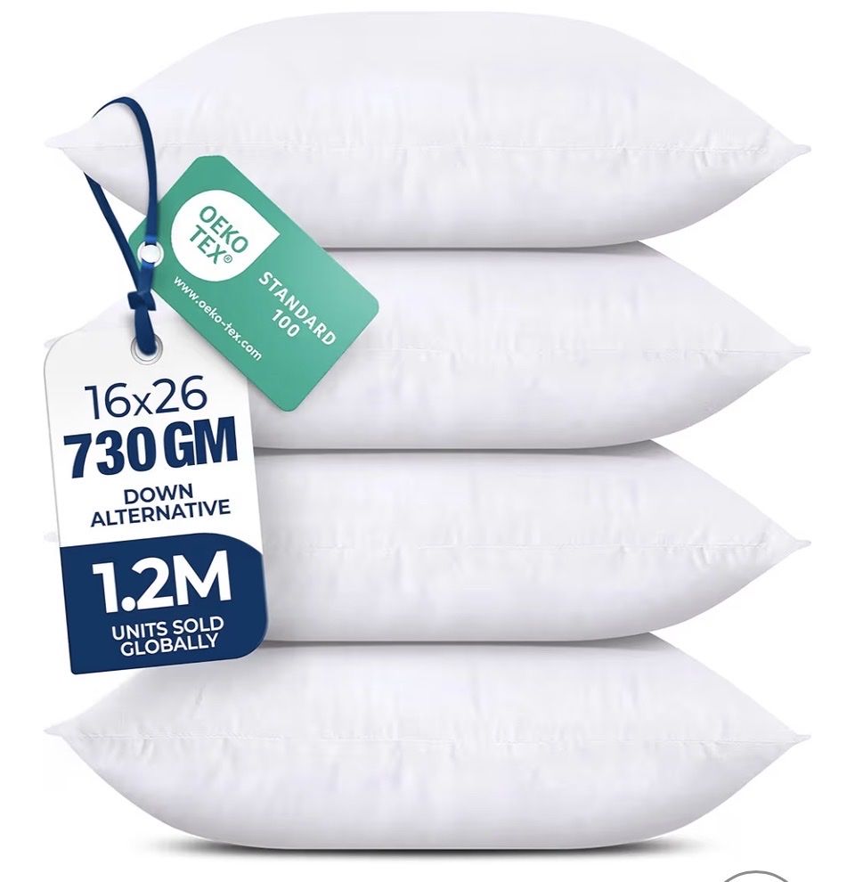 16x26 Inch Pillows - Utopia Bedding Throw Pillows