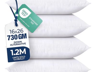 16x26 Inch Pillows - Utopia Bedding Throw Pillows