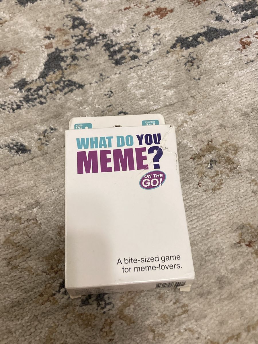 What Do You Meme? On The Go - Bite-sized Card Game for Meme Lovers, Ages 13+