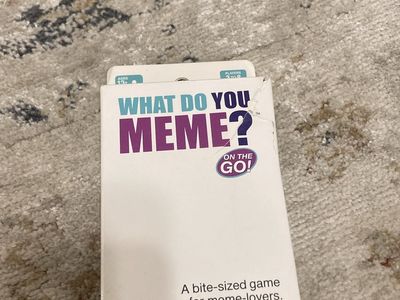 What Do You Meme? On The Go - Bite-sized Card Game for Meme Lovers, Ages 13+