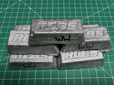 Clean wheel-weight metal for bullet casting, sinkers, etc.