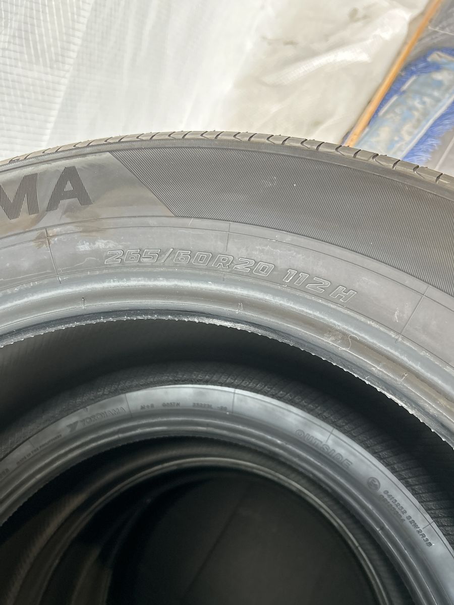 Set of 4 Brand-New Toyota Land Cruiser Takeoff Tires – 265/60R20 112H  