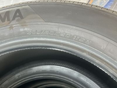 Set of 4 Brand-New Toyota Land Cruiser Takeoff Tires – 265/60R20 112H