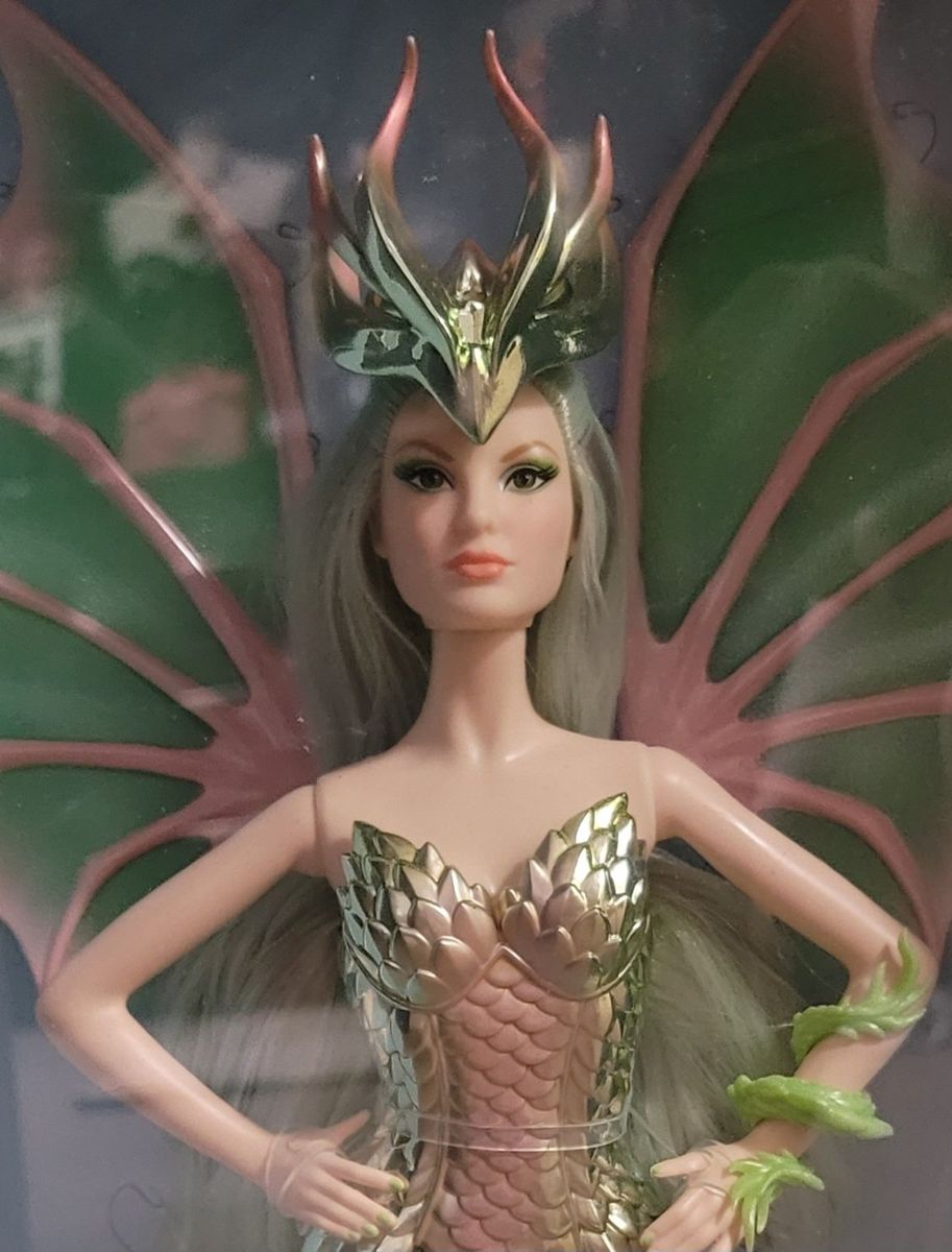 Mattel Barbie Mythical Muse Dragon Empress Doll, Platinum Label, Limited Edition, New in Box