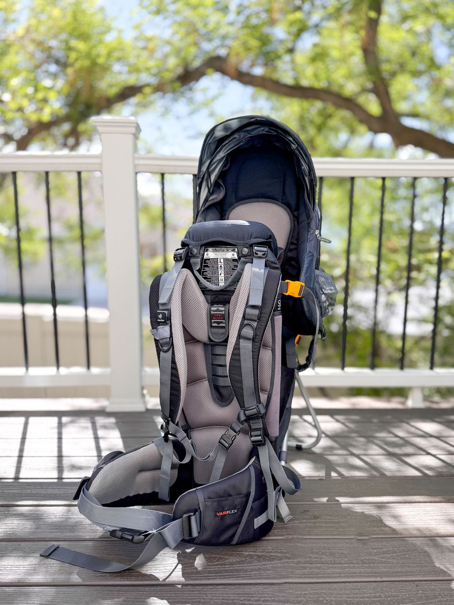 Clean Deuter Kid Comfort III carrier backpack