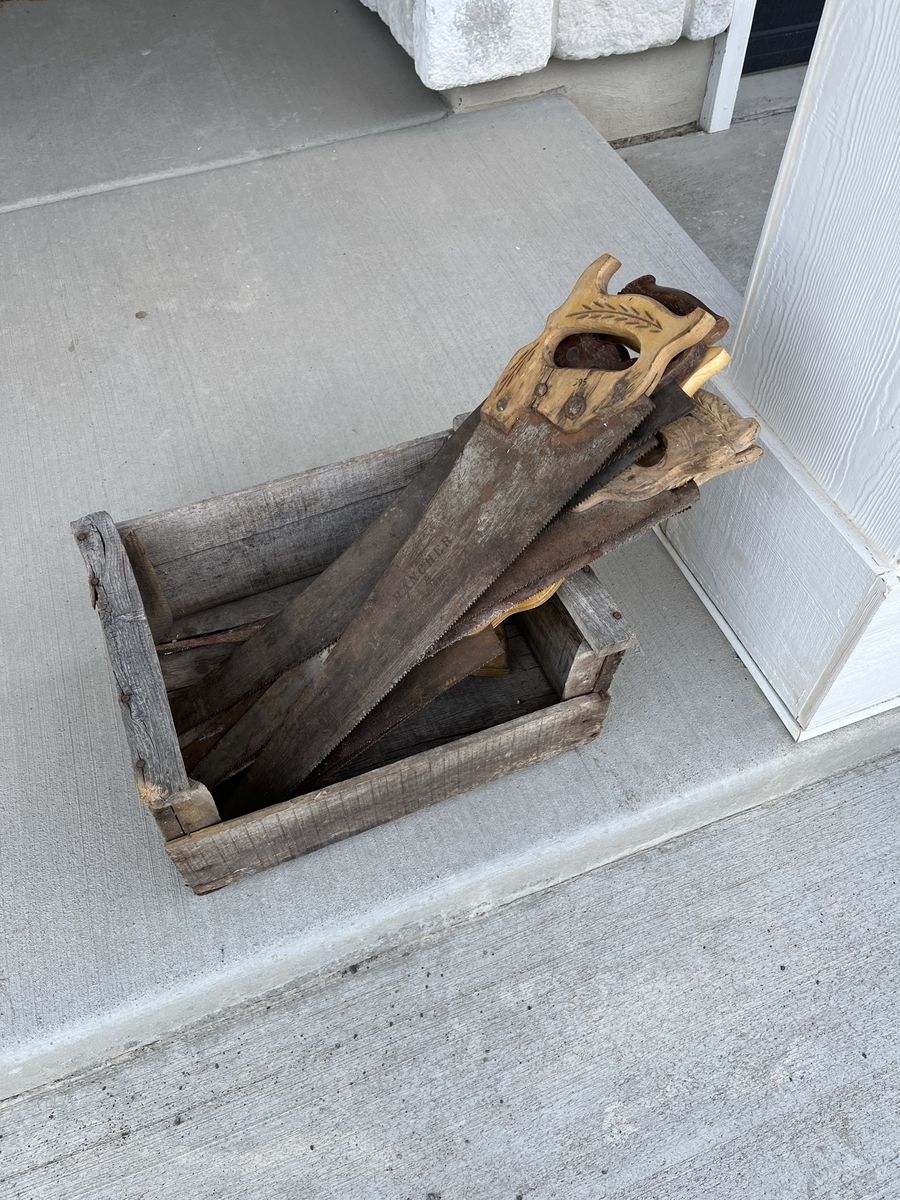 Antique Hand Saws