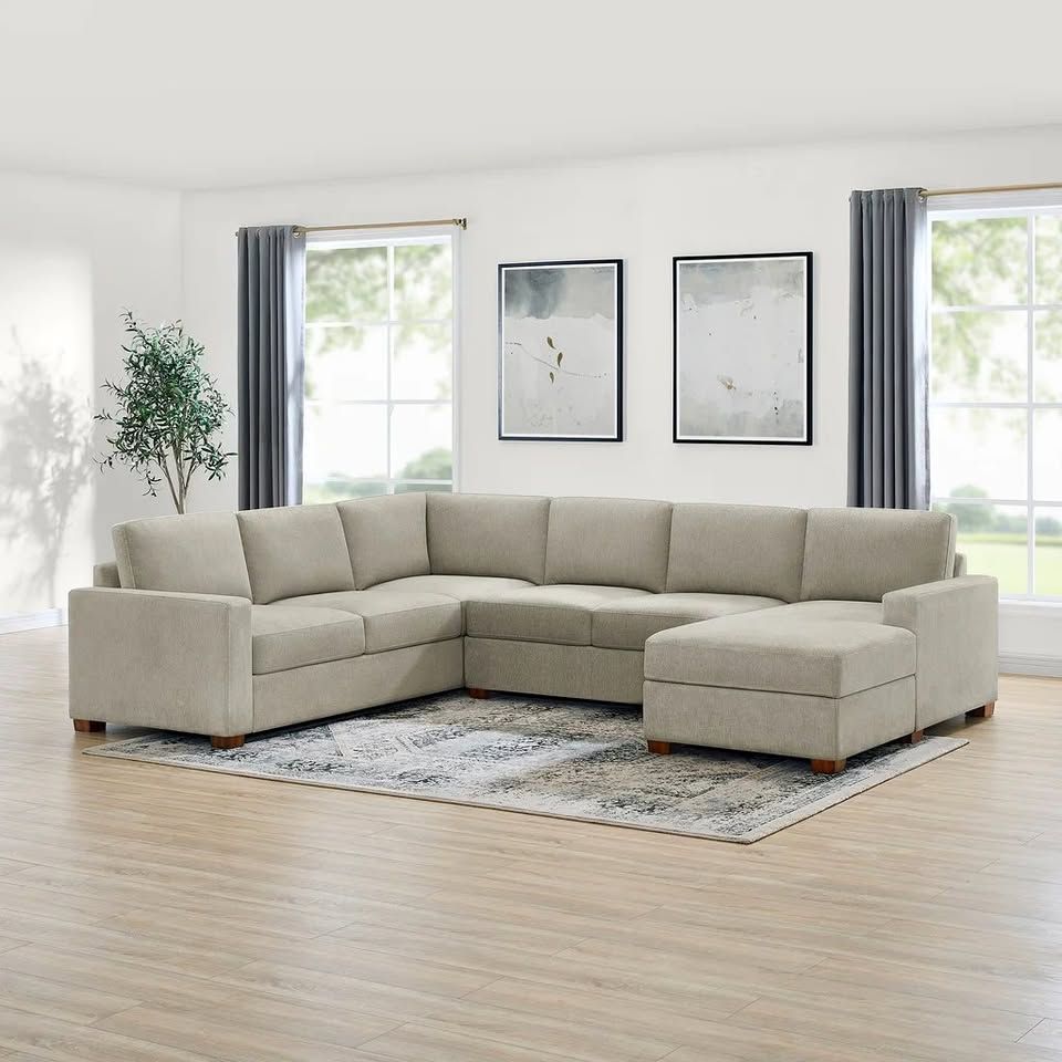 Thomasville Sectional + Storage Chaise – MUST GO THIS WEEKEND