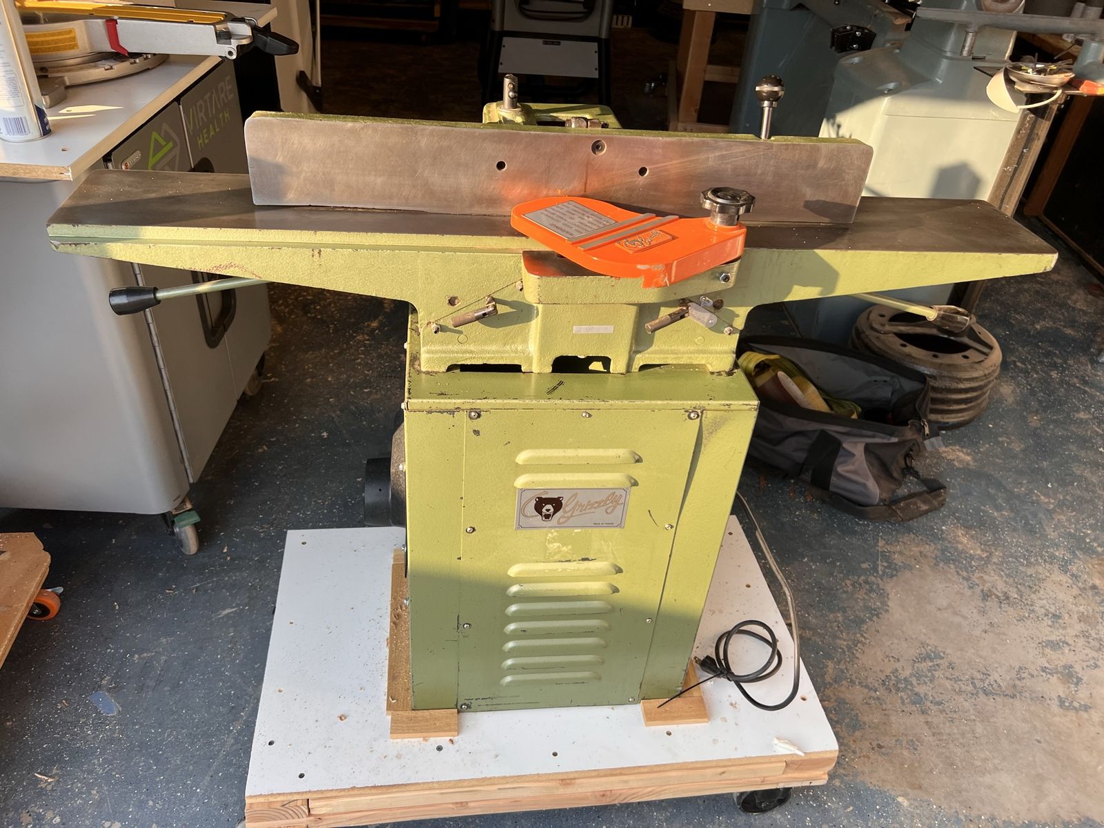 Grizzly 6” jointer