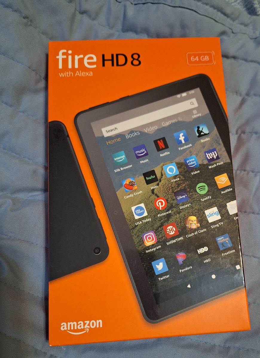 Amazon Fire HD 8 (10th Gen) 64GB Tablet with Alexa - Brand New