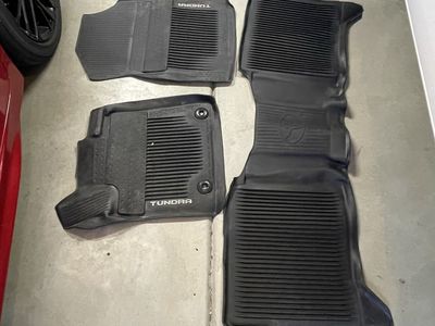 Toyota tundra all weather floor mats