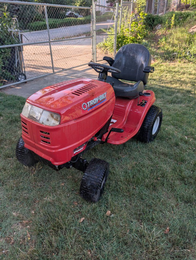 Troybilt 42 inch 17.5hp riding mower not running
