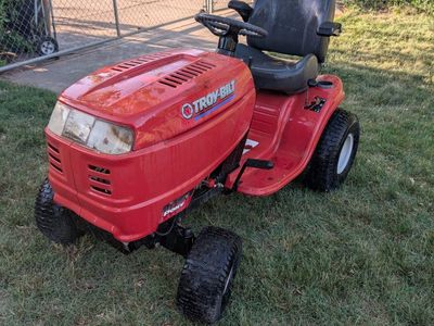 Troybilt 42 inch 17.5hp riding mower not running