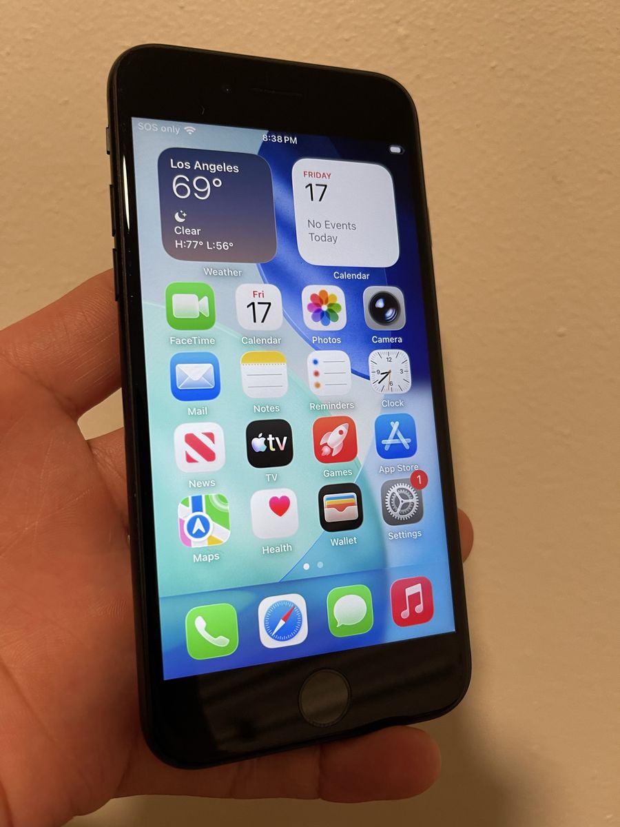 iPhone SE (2nd Gen) - 64GB Black - 99% Battery