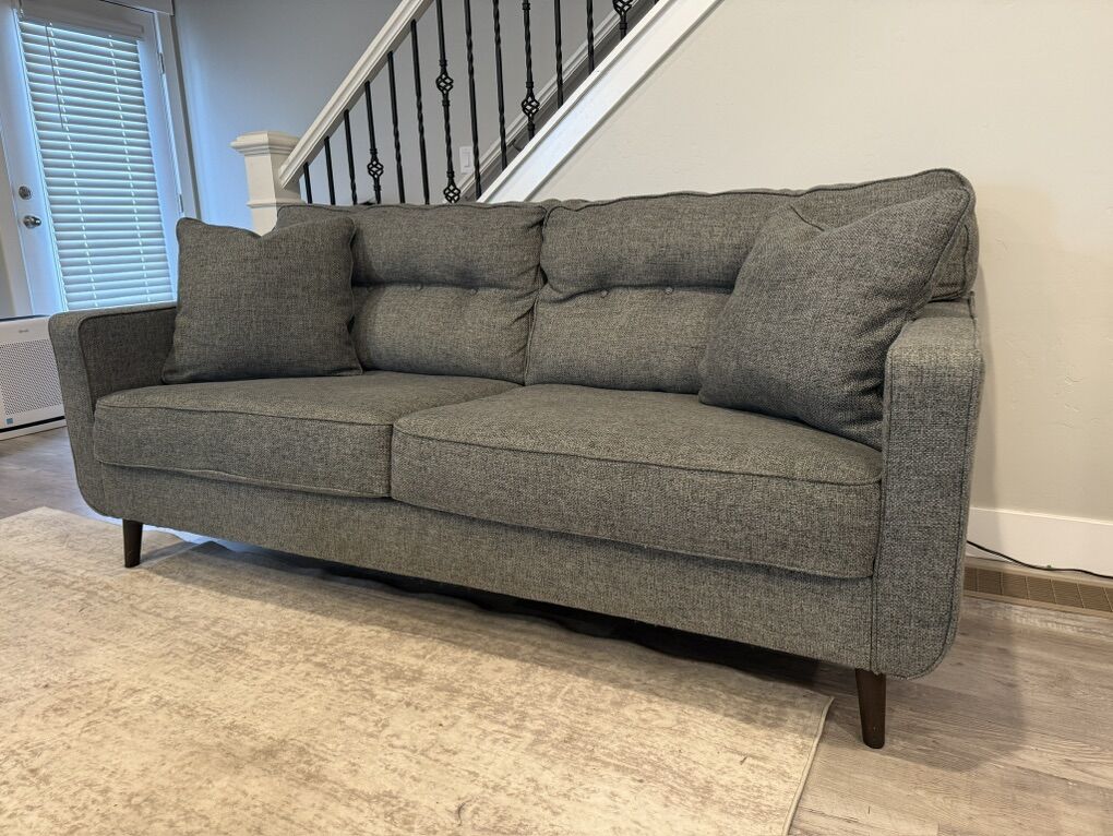 Couch- Gray, Great Condition