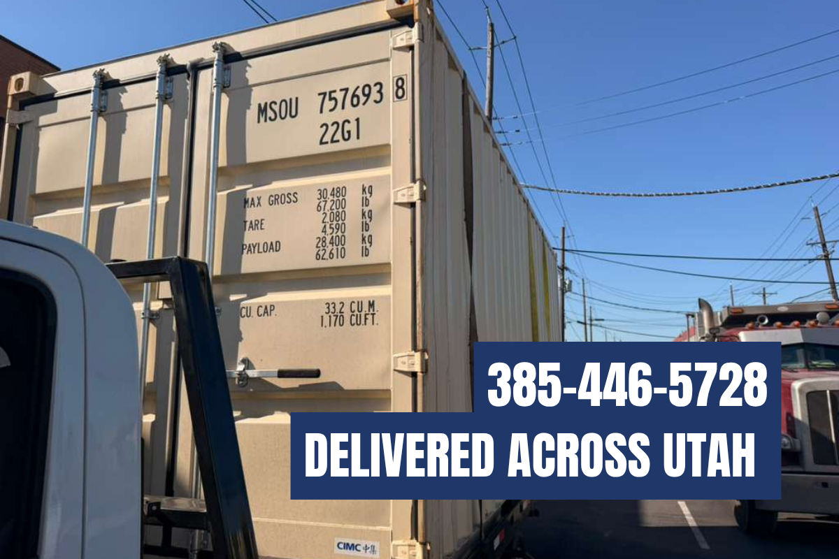 20' Used Container – Secure Job Site Storage – Delivery Available