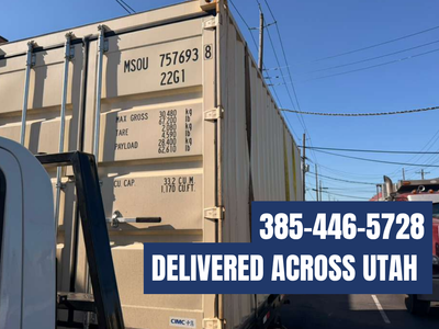 20' Used Container – Secure Job Site Storage – Delivery Available