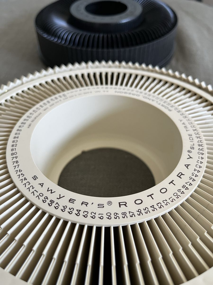 Sawyer's Rototray 35mm Slide Trays - Set of 12
