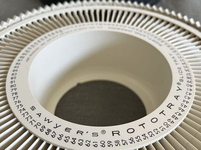 Sawyer's Rototray 35mm Slide Trays - Set of 12
