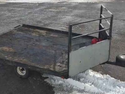 Snowmobile ATV trailer