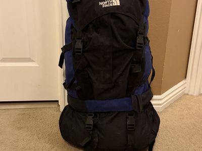 North Face Internal Frame Backpack Camping Travel Pack