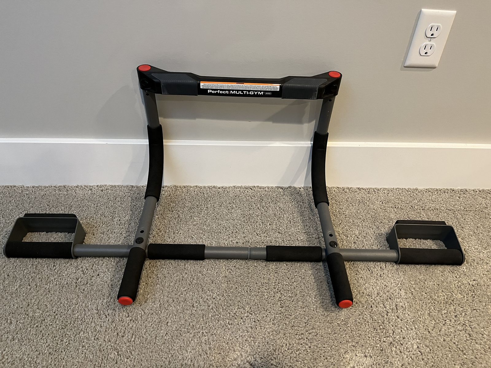 Perfect Fitness Multi-Gym Doorway Pull Up Bar and Portable Gym System