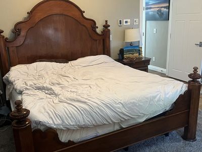Mahogany King Bed Frame