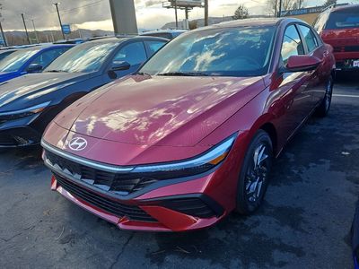 2026 Hyundai Elantra Hybrid Blue