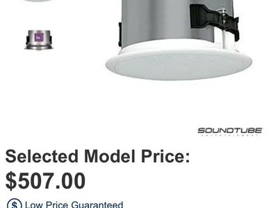 Soundtube 6.5" Criling Mount Speaker