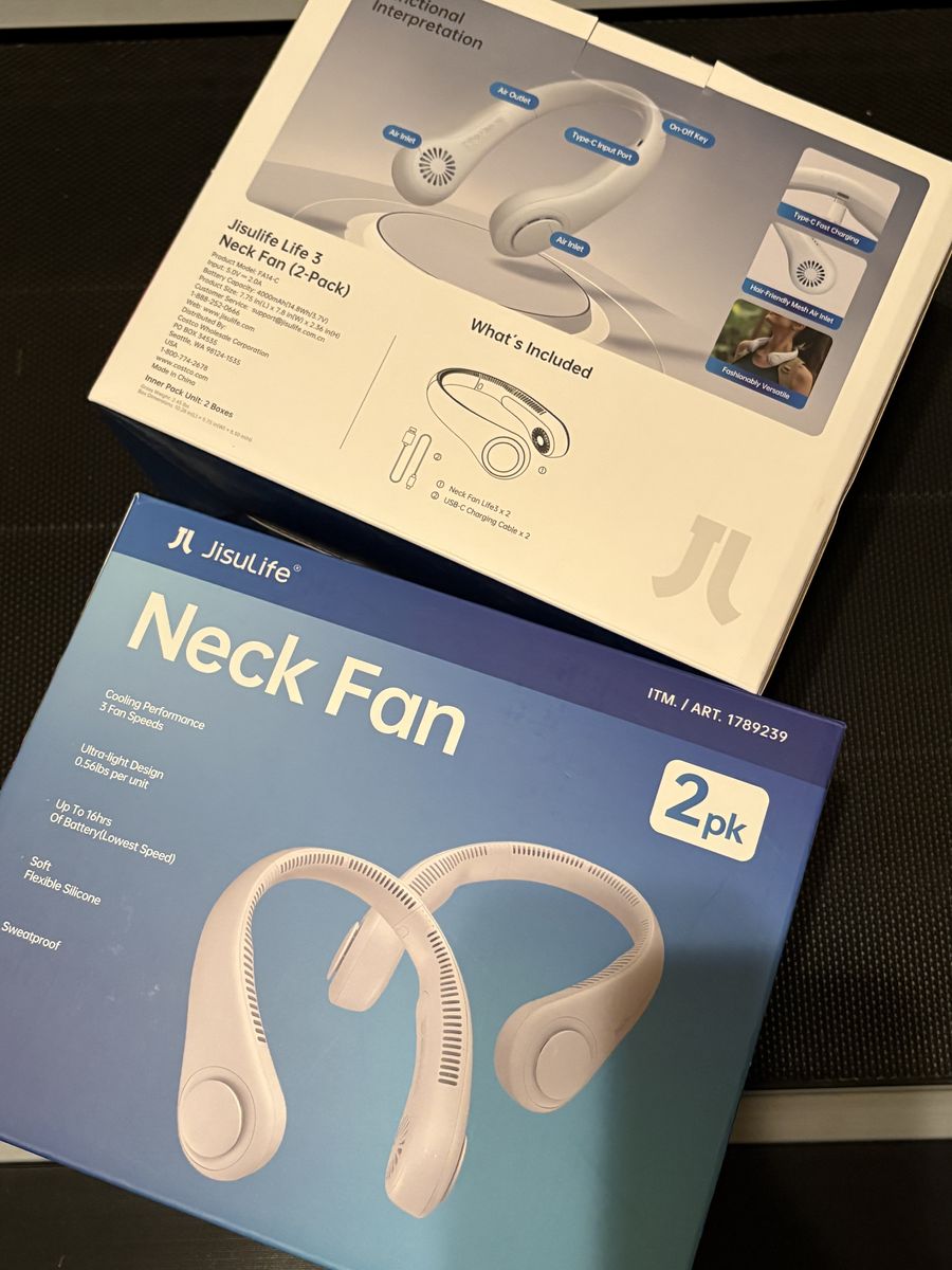 Neck fans
